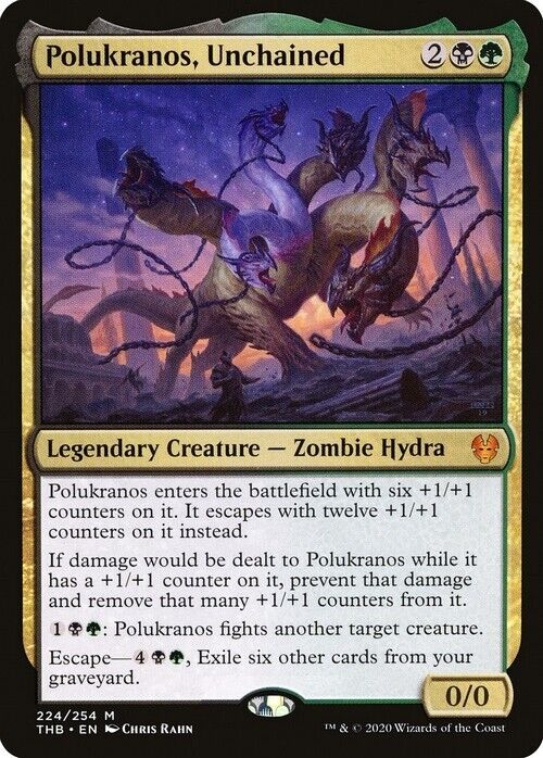 Polukranos, Unchained ~ Theros Beyond Death [ NearMint ] [ Magic MTG ] - London Magic Traders Limited