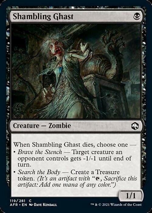 Shambling Ghast ~ Adventures in the Forgotten Realms [ NearMint ] [ MTG ] - London Magic Traders Limited