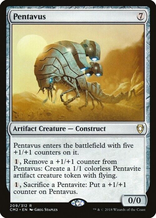 Pentavus ~ Commander Anthology 2018 [ Excellent ] [ Magic MTG ] - London Magic Traders Limited