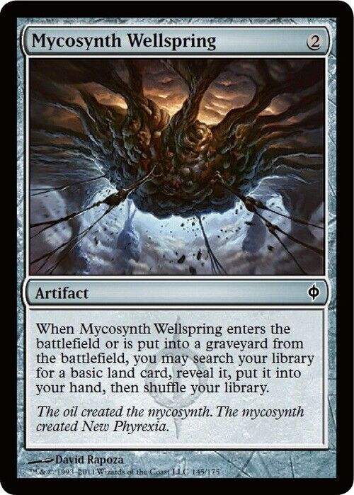 Mycosynth Wellspring ~ New Phyrexia [ Excellent ] [ Magic MTG ]
