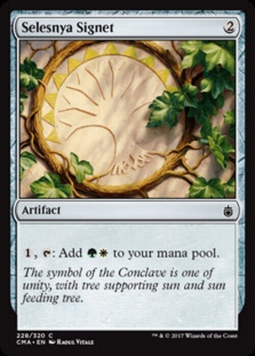 Selesnya Signet ~ Commander Anthology [ Excellent ] [ Magic MTG ] - London Magic Traders Limited