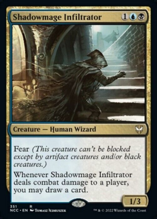 Shadowmage Infiltrator ~ Commander: Streets of New Capenna [ NearMint ] [ MTG ] - London Magic Traders Limited