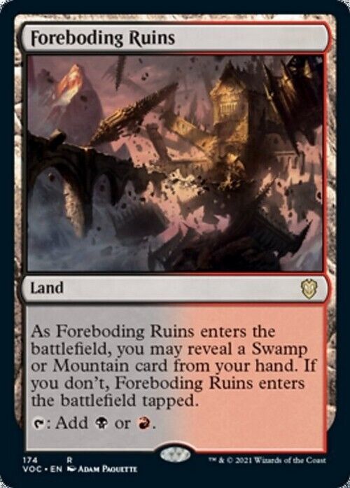 Foreboding Ruins ~ Commander: Crimson Vow [ NearMint ] [ MTG ] - London Magic Traders Limited