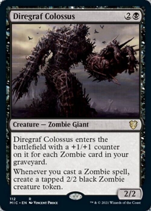 Diregraf Colossus ~ Commander: Midnight Hunt [ NearMint ] [ Magic MTG ] - London Magic Traders Limited