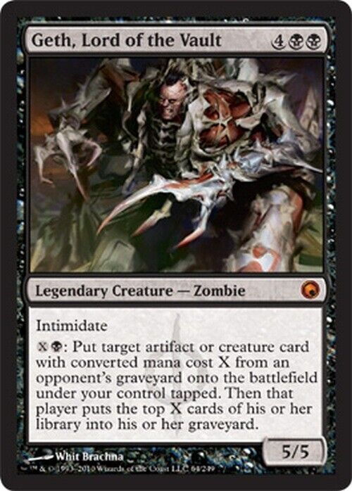 Geth, Lord of the Vault ~ Scars of Mirrodin [ Excellent ] [ Magic MTG ] - London Magic Traders Limited