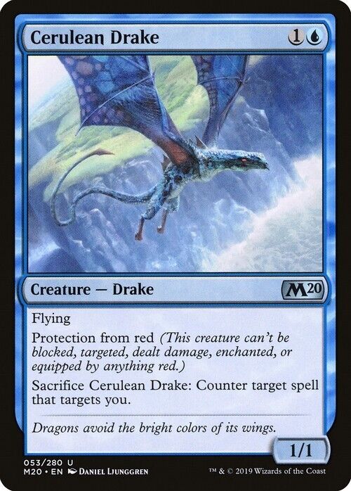 Cerulean Drake ~ Core 2020 [ Excellent ] [ Magic MTG ] - London Magic Traders Limited