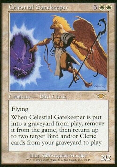 Celestial Gatekeeper ~ Legions [ Excellent ] [ Magic MTG ] - London Magic Traders Limited