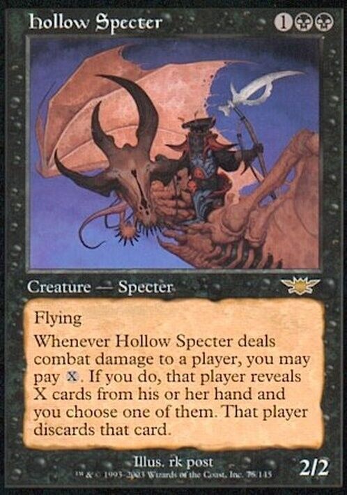 Hollow Specter ~ Legions [ Excellent ] [ Magic MTG ] - London Magic Traders Limited