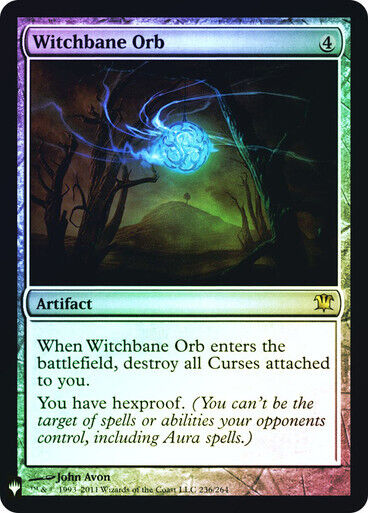 FOIL Witchbane Orb ~ Mystery Booster [ Excellent ] [ Magic MTG ]