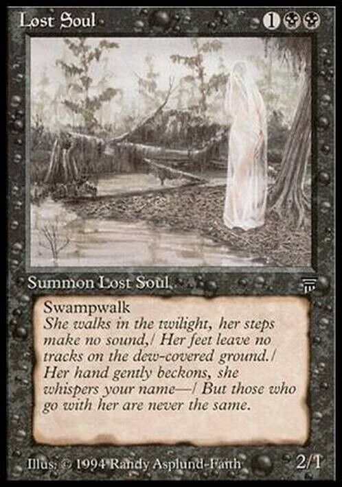 Lost Soul ~ Legends [ Excellent ] [ Magic MTG ] - London Magic Traders Limited