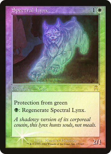 FOIL Spectral Lynx ~ Apocalypse [ MODERATELY PLAYED ] [ Magic MTG ] - London Magic Traders Limited