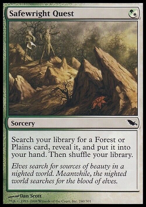 Safewright Quest ~ Shadowmoor [ Excellent ] [ Magic MTG ] - London Magic Traders Limited