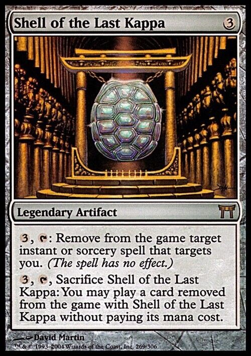 Shell of the Last Kappa ~ Champions of Kamigawa [ Excellent ] [ Magic MTG ] - London Magic Traders Limited