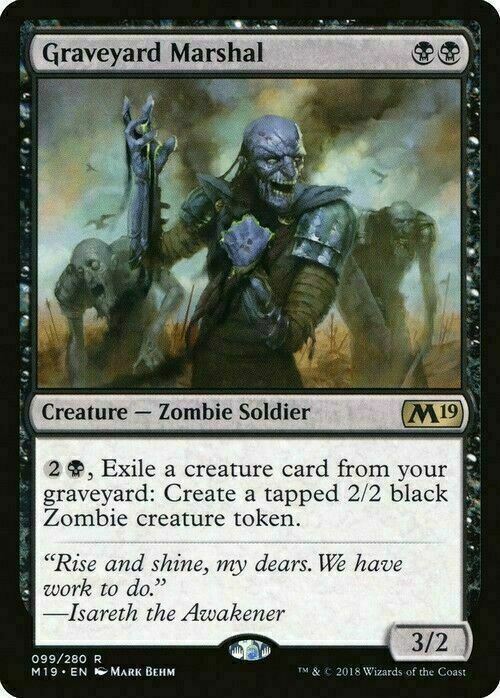 Graveyard Marshal ~ Core 2019 [ NearMint ] [ Magic MTG ] - London Magic Traders Limited