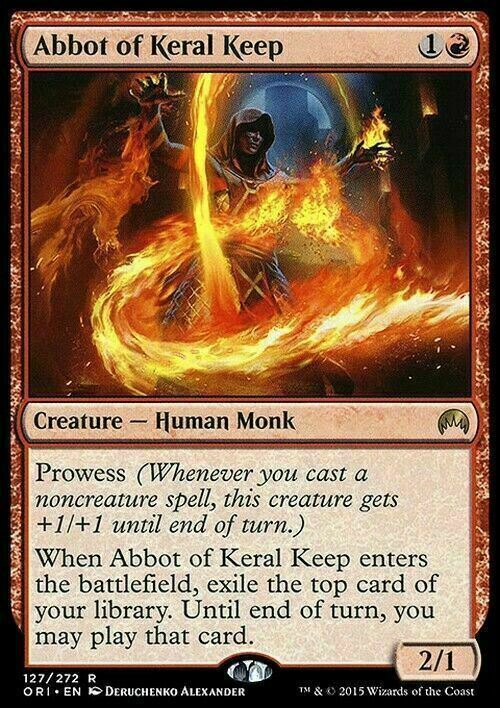 Abbot of Keral Keep ~ Magic Origins [ Excellent ] [ Magic MTG ] - London Magic Traders Limited