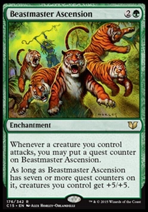 Beastmaster Ascension ~ Commander 2015 [ Excellent ] [ Magic MTG ]