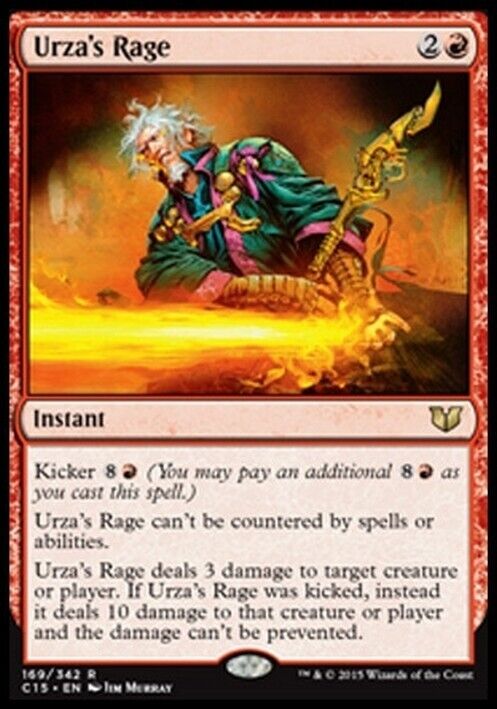 Urza's Rage ~ Commander 2015 [ Excellent ] [ Magic MTG ] - London Magic Traders Limited