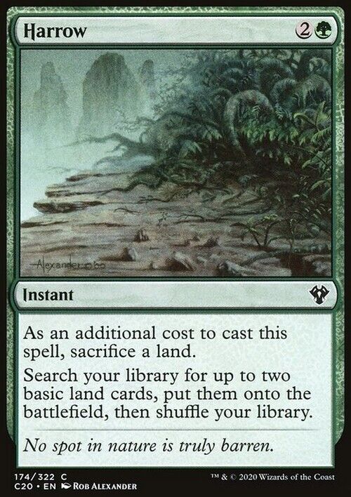 Harrow ~ Commander: Ikoria [ Excellent ] [ Magic MTG ] - London Magic Traders Limited