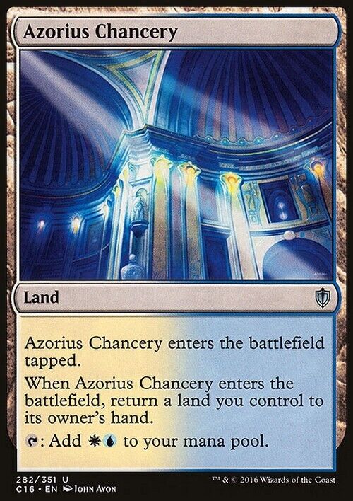 Azorius Chancery ~ Commander 2016 [ Excellent ] [ Magic MTG ] - London Magic Traders Limited