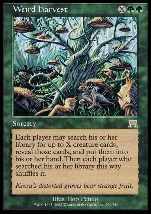Weird Harvest ~ Onslaught [ Excellent ] [ Magic MTG ] - London Magic Traders Limited