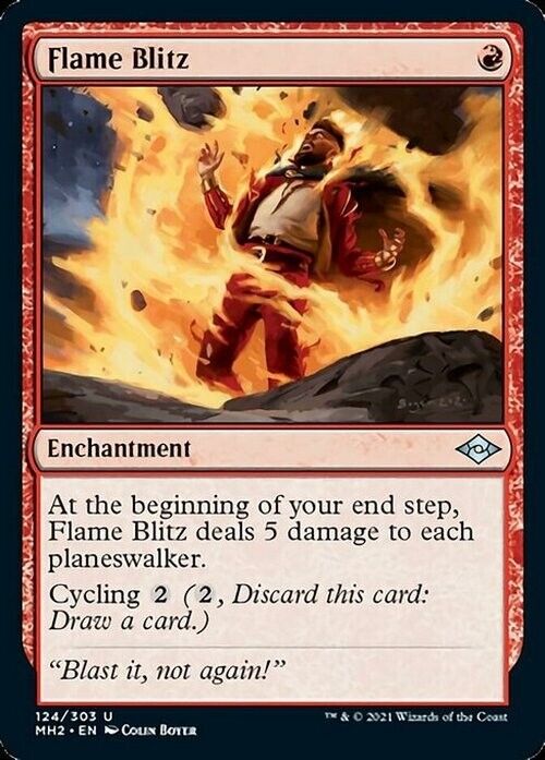 Flame Blitz ~ Modern Horizons 2 [ NearMint ] [ Magic MTG ] - London Magic Traders Limited