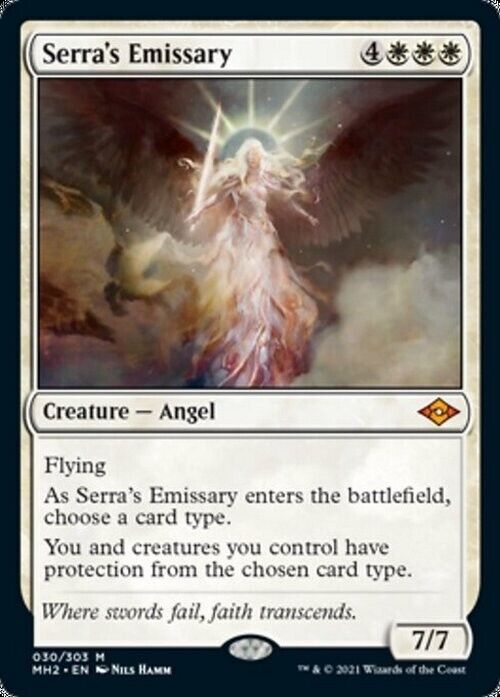 Serra's Emissary ~ Modern Horizons 2 [ NearMint ] [ Magic MTG ] - London Magic Traders Limited