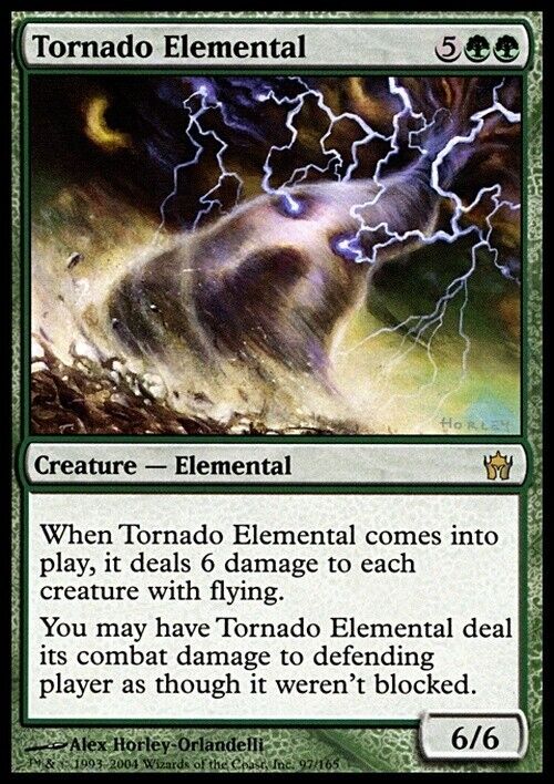 Tornado Elemental ~ Fifth Dawn [ Excellent ] [ Magic MTG ] - London Magic Traders Limited