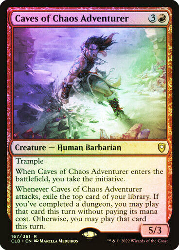 FOIL Caves of Chaos Adventurer ~ Commander Legends 2: Baldur's Gate [ NM ] - London Magic Traders Limited