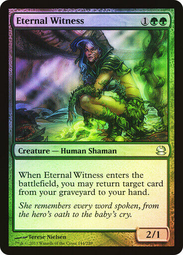 FOIL Eternal Witness ~ Modern Masters 2013 [ Excellent ] [ Magic MTG ] - London Magic Traders Limited