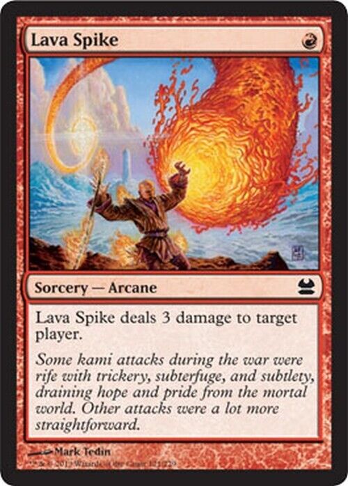 Lava Spike ~ Modern Masters 2013 [ Excellent ] [ Magic MTG ] - London Magic Traders Limited