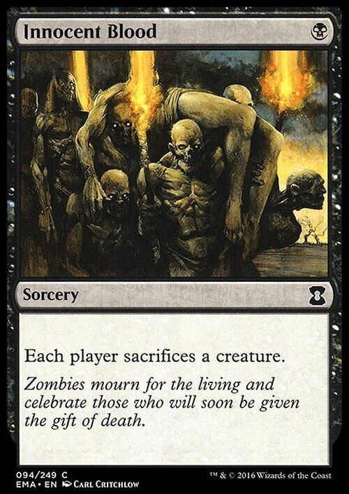 Innocent Blood ~ Eternal Masters [ Excellent ] [ Magic MTG ] - London Magic Traders Limited