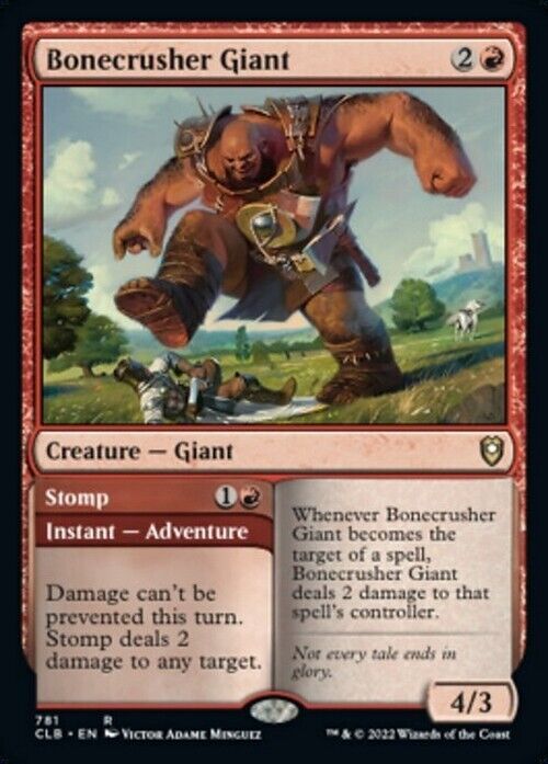 Bonecrusher Giant / Stomp ~ Commander Legends 2: Baldur's Gate [ NM ] [ MTG ] - London Magic Traders Limited