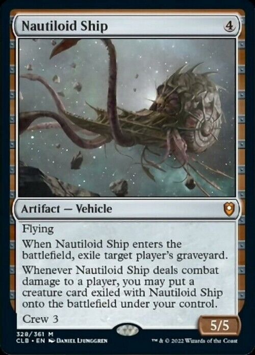 Nautiloid Ship ~ Commander Legends 2: Baldur's Gate [ NM ] [ MTG ]