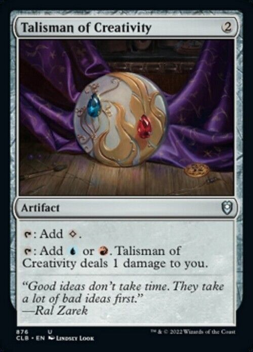 Talisman of Creativity ~ Commander Legends 2: Baldur's Gate [ NM ] [ MTG ] - London Magic Traders Limited