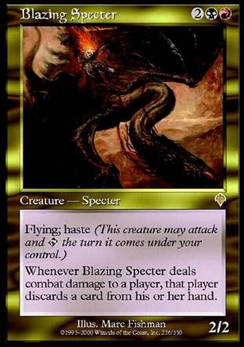 Blazing Specter ~ Invasion [ Excellent ] [ Magic MTG ] - London Magic Traders Limited