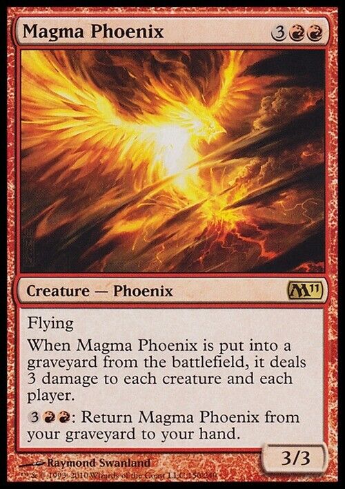 Magma Phoenix ~ Magic 2011 [ EX ] [ Magic MTG ] - London Magic Traders Limited