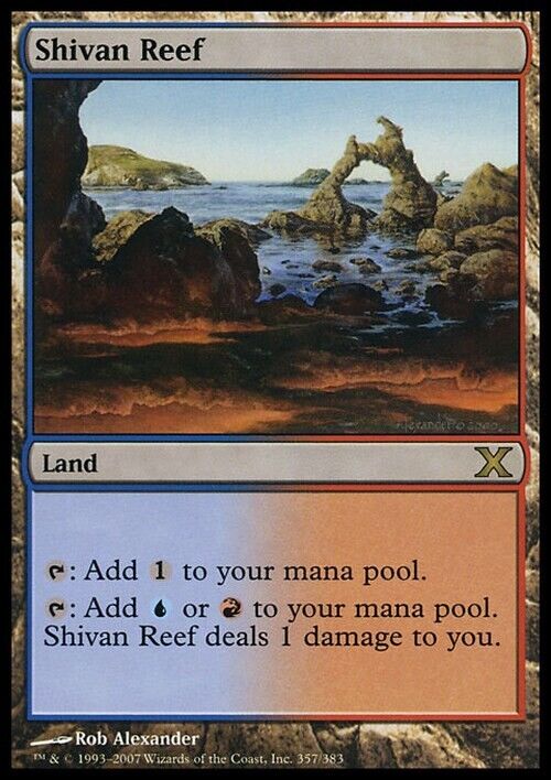 Shivan Reef ~ Tenth Edition [ Excellent ] [ Magic MTG ] - London Magic Traders Limited