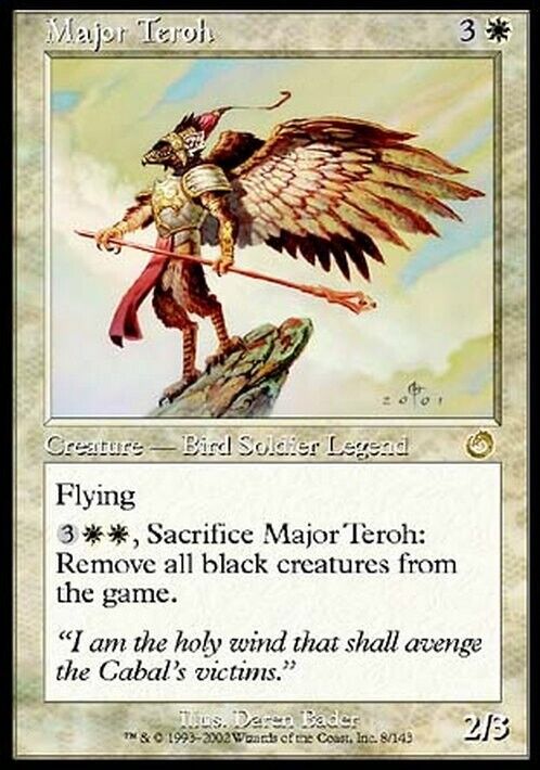 Major Teroh ~ Torment [ Excellent ] [ Magic MTG ] - London Magic Traders Limited