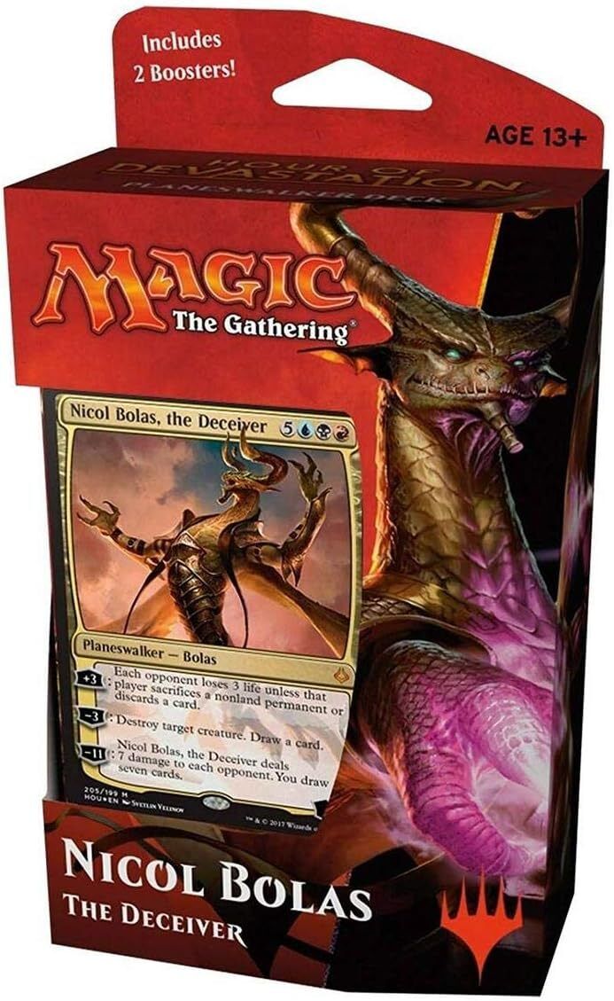 Planeswalker Deck - NICOL BOLAS ~ Hour of Devastation ~ Magic MTG SEALED - London Magic Traders Limited