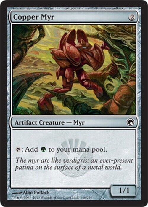 Copper Myr ~ Scars of Mirrodin [ Excellent ] [ Magic MTG ] - London Magic Traders Limited