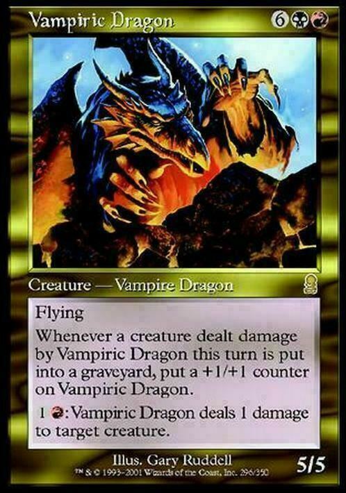 Vampiric Dragon ~ Odyssey [ Excellent ] [ Magic MTG ] - London Magic Traders Limited