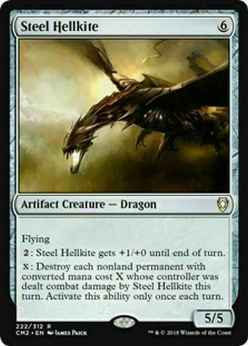 Steel Hellkite ~ Commander Anthology 2018 [ NearMint ] [ Magic MTG ] - London Magic Traders Limited