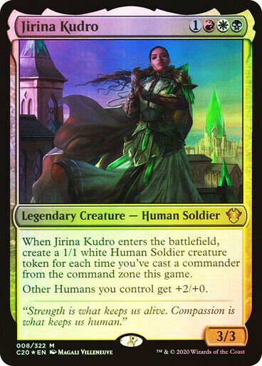 FOIL Jirina Kudro ~ Commander: Ikoria [ NearMint ] [ Magic MTG ] - London Magic Traders Limited