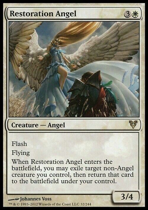 Restoration Angel ~ Avacyn Restored [ Excellent ] [ Magic MTG ] - London Magic Traders Limited