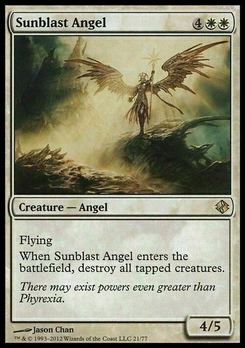 Sunblast Angel ~ Duel Decks [ Excellent ] [ Magic MTG ]