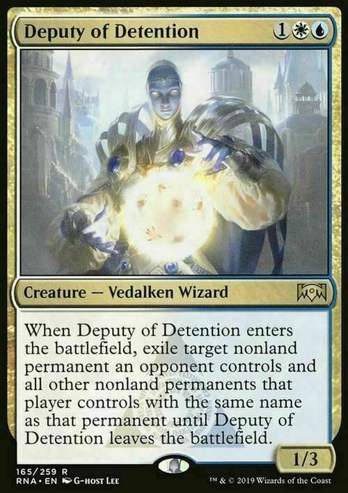 Deputy of Detention ~ Ravnica Allegiance [ NearMint ] [ Magic MTG ] - London Magic Traders Limited