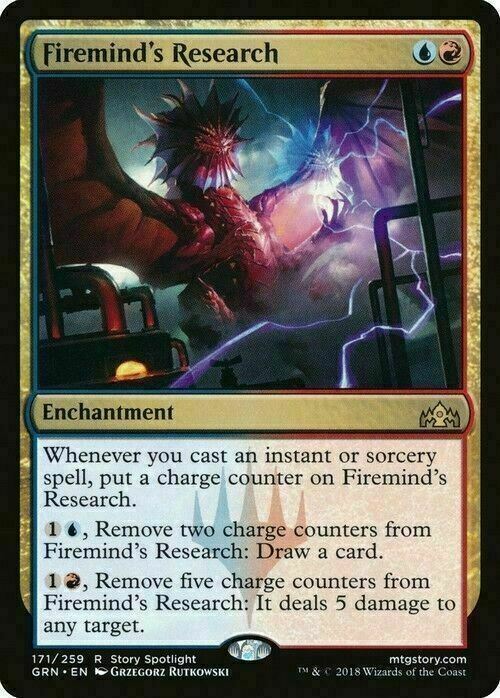 Firemind's Research ~ Guilds of Ravnica [ NearMint ] [ Magic MTG ] - London Magic Traders Limited