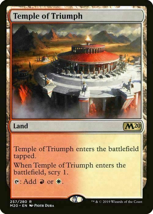 Temple of Triumph ~ Core 2020 [ NearMint ] [ Magic MTG ] - London Magic Traders Limited