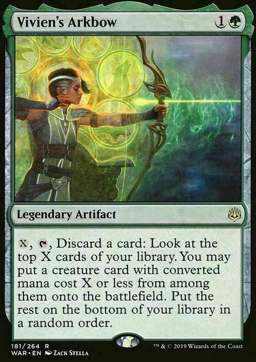 Vivien's Arkbow ~ War of the Spark [ NearMint ] [ Magic MTG ] - London Magic Traders Limited