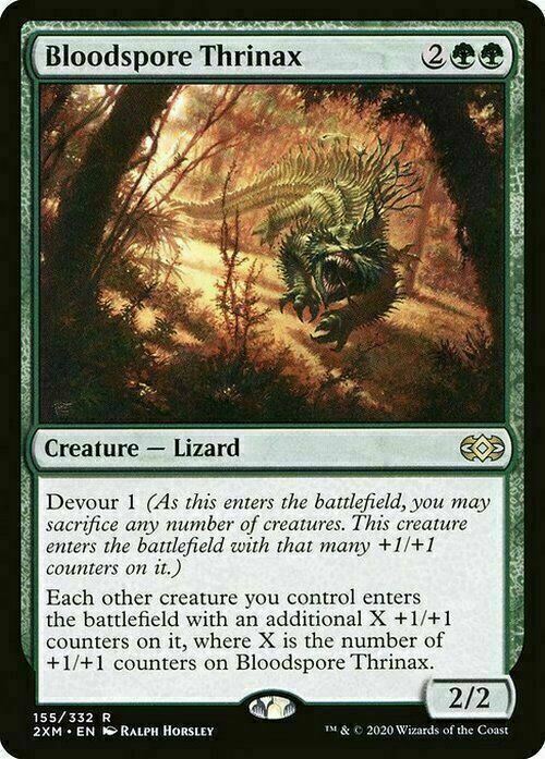 Bloodspore Thrinax ~ Double Masters [ NearMint ] [ Magic MTG ] - London Magic Traders Limited